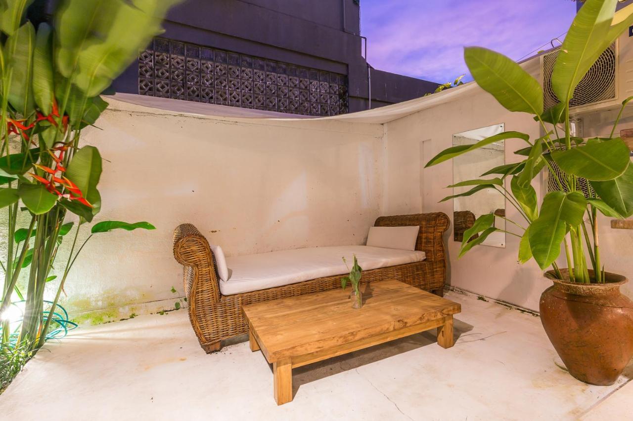 Eco Bamboo Bungalow 3 Villa Canggu Exterior foto